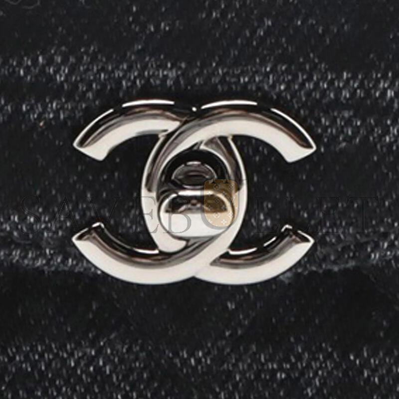 CHANEL KELLY NANO SHOPPING BAG DENIM AS3435 (12.5*8.3*4cm)